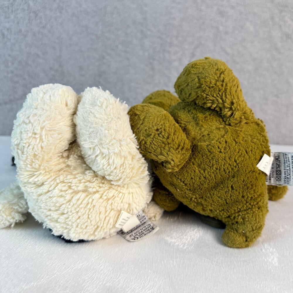 Jellycat London Plush Puppy & Dinosaur Set – 2 Soft Stuffed Animals - Picture 5 of 9